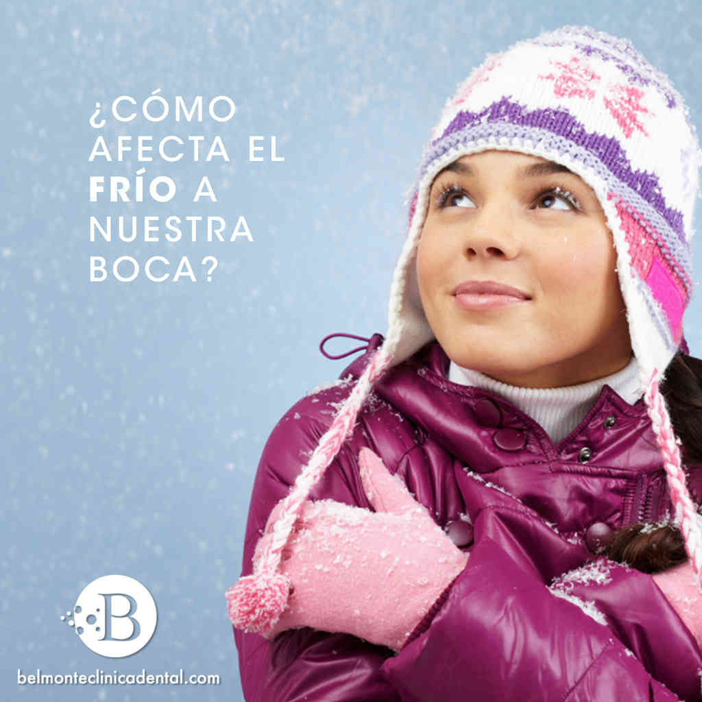 ¿Cómo afecta el frio a la boca?